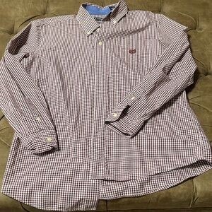 Men’s Chaps L/S medium button down shirt